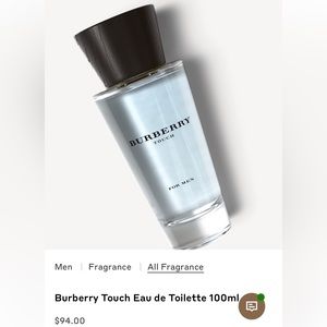 Burberry Touch Eau de Toilette 100ml (3.3floz)
